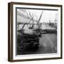 Charleston, SC, Deck of U.S.S. Pawnee, Civil War-Lantern Press-Framed Art Print