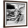 Charleston, SC, "Powder Monkey" aboard U.S.S. New Hampshire, Civil War-Lantern Press-Framed Art Print