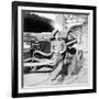 Charleston, SC, "Powder Monkey" aboard U.S.S. New Hampshire, Civil War-Lantern Press-Framed Art Print