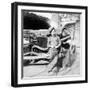 Charleston, SC, "Powder Monkey" aboard U.S.S. New Hampshire, Civil War-Lantern Press-Framed Art Print