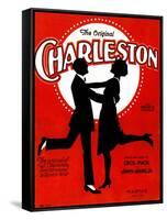 Charleston Songsheet Cover-null-Framed Stretched Canvas