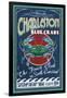 Charleston, South Carolina - Blue Crabs-Lantern Press-Framed Art Print