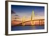 Charleston, South Carolina, USA at Arthur Ravenel Jr. Bridge.-SeanPavonePhoto-Framed Photographic Print