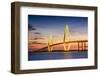 Charleston, South Carolina, USA at Arthur Ravenel Jr. Bridge.-SeanPavonePhoto-Framed Photographic Print