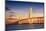 Charleston, South Carolina, USA at Arthur Ravenel Jr. Bridge.-SeanPavonePhoto-Mounted Photographic Print