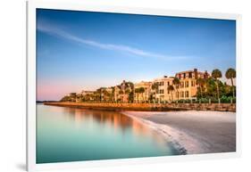 Charleston, South Carolina, USA at the Historic Homes on the Battery-Sean Pavone-Framed Photographic Print