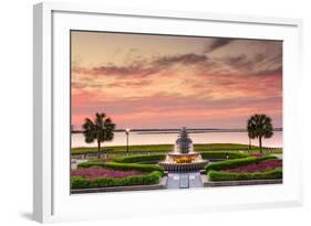 Charleston, South Carolina, USA at Waterfront Park.-SeanPavonePhoto-Framed Photographic Print