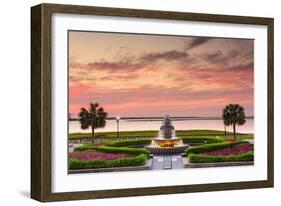 Charleston, South Carolina, USA at Waterfront Park.-SeanPavonePhoto-Framed Photographic Print