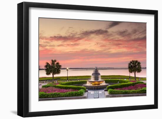 Charleston, South Carolina, USA at Waterfront Park.-SeanPavonePhoto-Framed Photographic Print