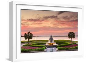 Charleston, South Carolina, USA at Waterfront Park.-SeanPavonePhoto-Framed Photographic Print