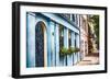 Charleston Street Colors, South Carolina-George Oze-Framed Photographic Print