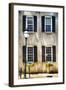 Charleston Windows And Lamp Post-George Oze-Framed Photographic Print