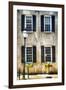 Charleston Windows And Lamp Post-George Oze-Framed Photographic Print