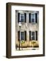 Charleston Windows And Lamp Post-George Oze-Framed Photographic Print