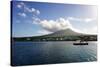 Charlestown with Mount Nevis in Background-Robert Harding-Stretched Canvas