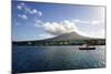 Charlestown with Mount Nevis in Background-Robert Harding-Mounted Photographic Print