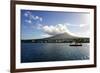 Charlestown with Mount Nevis in Background-Robert Harding-Framed Photographic Print