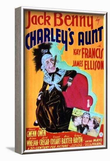 Charley's Aunt - Movie Poster Reproduction-null-Framed Photo