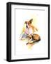 Charlie and Sally, 2016-John Keeling-Framed Giclee Print