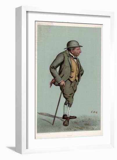 Charlie, Captain Charles Harold Longfield Beatty Dso, British Racehorse Trainer, 1903-null-Framed Giclee Print