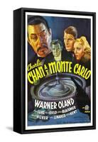 Charlie Chan at Monte Carlo, Warner Oland, Sidney Blackmer, Robert Kent, Kay Linaker, 1937-null-Framed Stretched Canvas