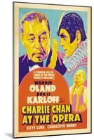 Charlie Chan at the Opera, 1936-null-Mounted Art Print