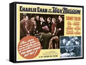 Charlie Chan at the Wax Museum-null-Framed Stretched Canvas