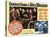 Charlie Chan at the Wax Museum-null-Stretched Canvas