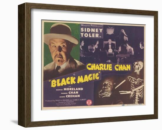 Charlie Chan in Black Magic, 1944-null-Framed Art Print