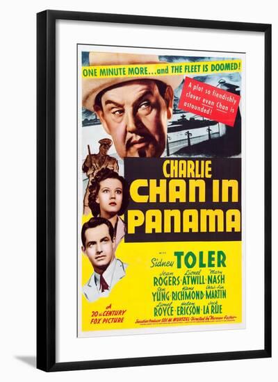 Charlie Chan in Panama-null-Framed Art Print