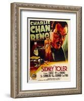 Charlie Chan in Reno-null-Framed Art Print