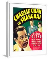 Charlie Chan in Shanghai-null-Framed Art Print