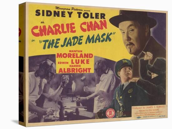 Charlie Chan in The Jade Mask, 1945-null-Stretched Canvas