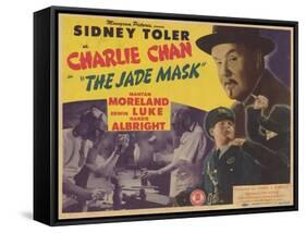 Charlie Chan in The Jade Mask, 1945-null-Framed Stretched Canvas