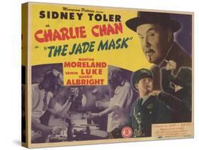 Charlie Chan in The Jade Mask, 1945-null-Stretched Canvas