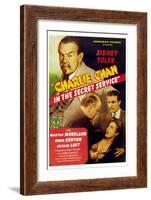 Charlie Chan in the Secret Service-null-Framed Art Print