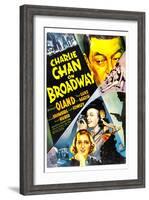 Charlie Chan on Broadway, Warner Oland, 1937-null-Framed Art Print