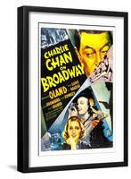 Charlie Chan on Broadway, Warner Oland, 1937-null-Framed Art Print