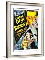 Charlie Chan on Broadway, Warner Oland, 1937-null-Framed Art Print