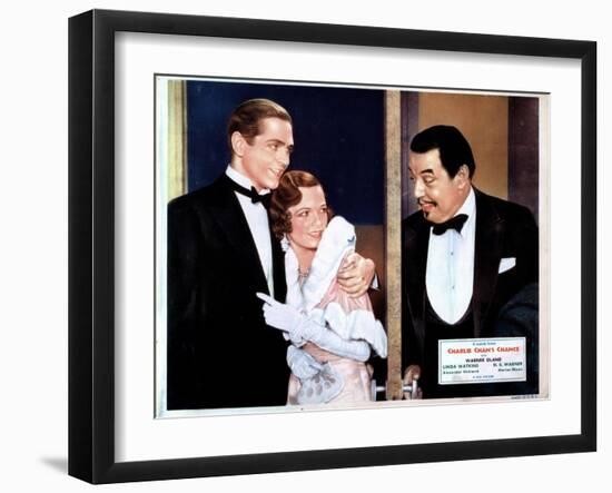 Charlie Chan's Chance, Alexander Kirkland, Marian Nixon, Warner Oland, 1932-null-Framed Photo