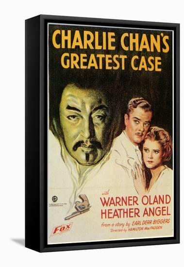 Charlie Chan's Greatest Case, 1933-null-Framed Stretched Canvas