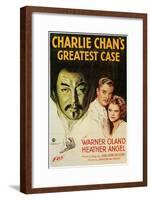 Charlie Chan's Greatest Case, 1933-null-Framed Art Print