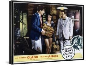 Charlie Chan's Greatest Case, Walter Byron, Heather Angel, Warner Oland, 1933-null-Framed Photo