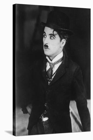 Charlie Chaplin (1889-197), English/American Actor and Commedian, 1928-null-Stretched Canvas