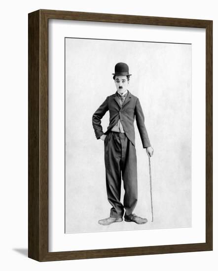 Charlie Chaplin, 1925-null-Framed Photo