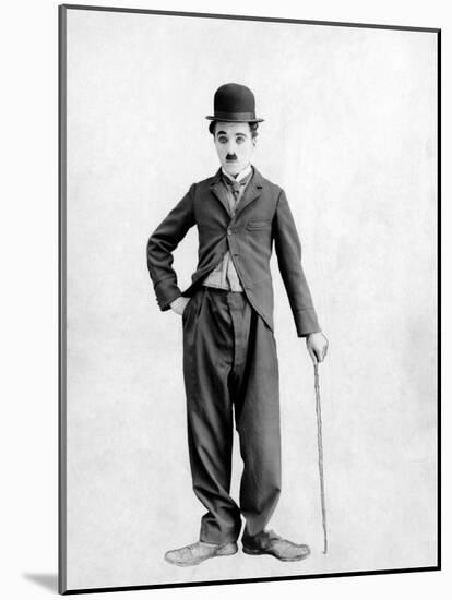 Charlie Chaplin, 1925-null-Mounted Photo