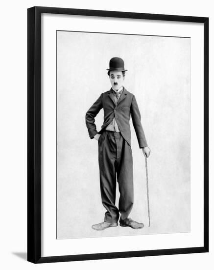 Charlie Chaplin, 1925-null-Framed Photo