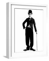 Charlie Chaplin, 1925-null-Framed Photo