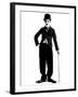 Charlie Chaplin, 1925-null-Framed Photo