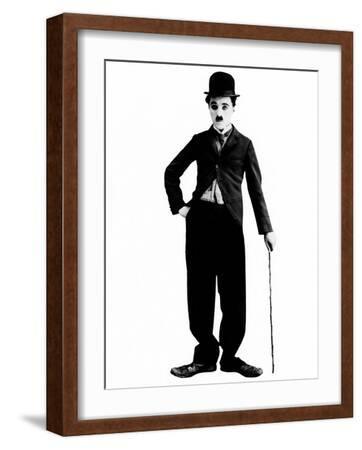 チャップリン　ビンテージ　写真　フイルムセル　額 Charlie Chaplin, 1925 Photo | AllPosters.com